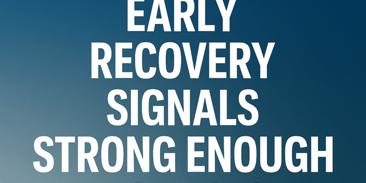 Market Sentiment Tracker: Are Early Recovery Signals Strong Enough to Last?