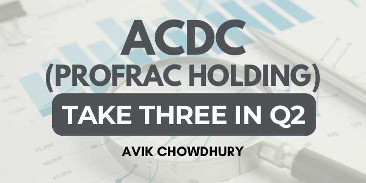 ProFrac Holding: Q2 TAKE THREE